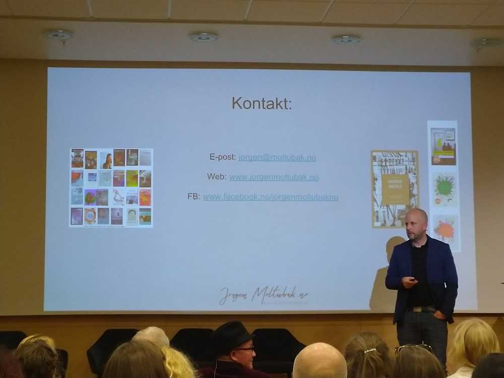 Forfatterseminar Nationalbiblioteket 2018 | Jørgen Moltubak | Foto: Rolf Mollvik